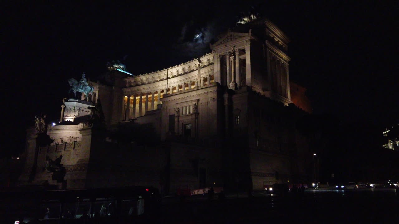 Night View of the Altare della Patria in Rome