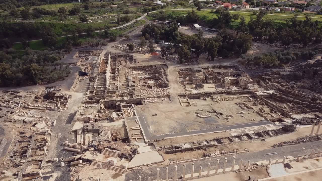 고대 스키토폴리스 (beit shean, 이스라엘)