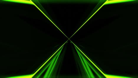 laser show. abstract green lights. background for the music scene. vj loop.