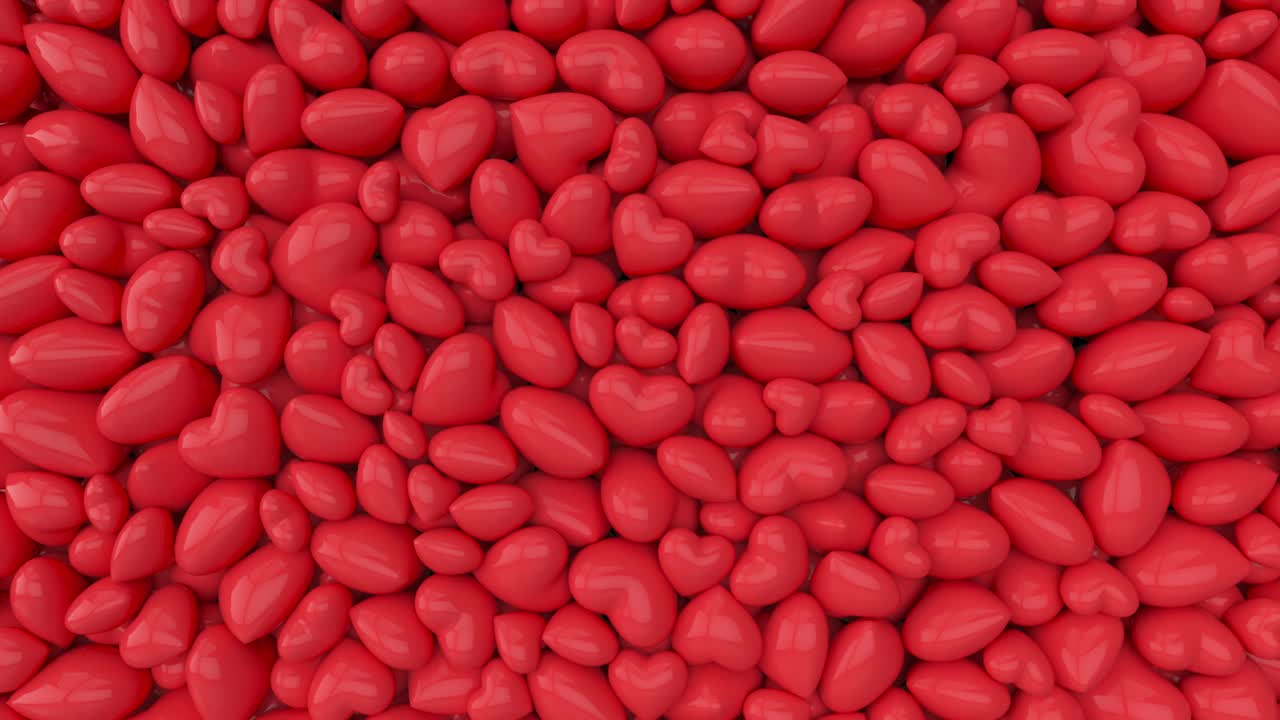 은 심장 패턴의 배경