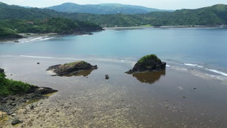 panoramic view of puraran surf beach resort in baras, catanduanes islands, philippines