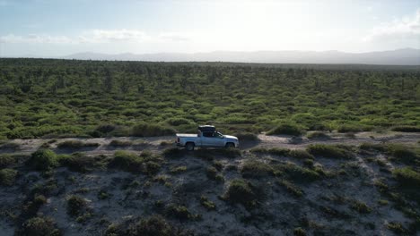 exploring along the shelf road above the sea of cortez in baja california