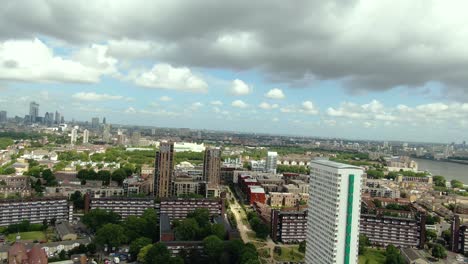 top view of the construction site