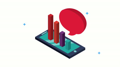 e-negocios enseñanza comercial tecnología con teléfono inteligente