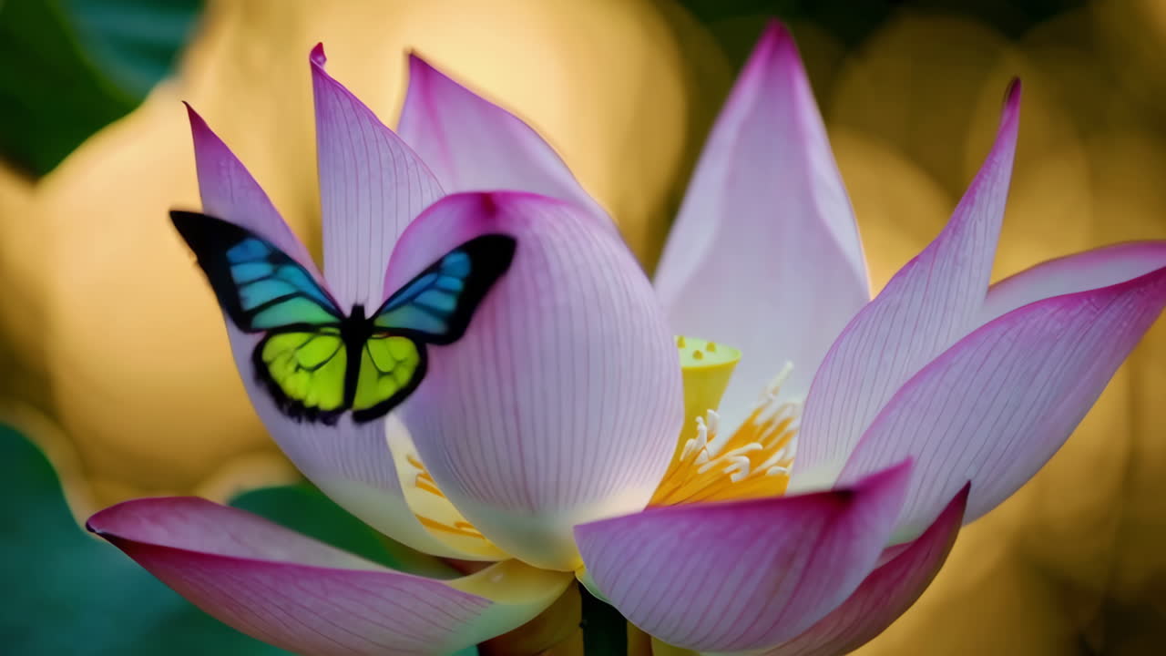 розовый цветок лотоса с подробными лепестками