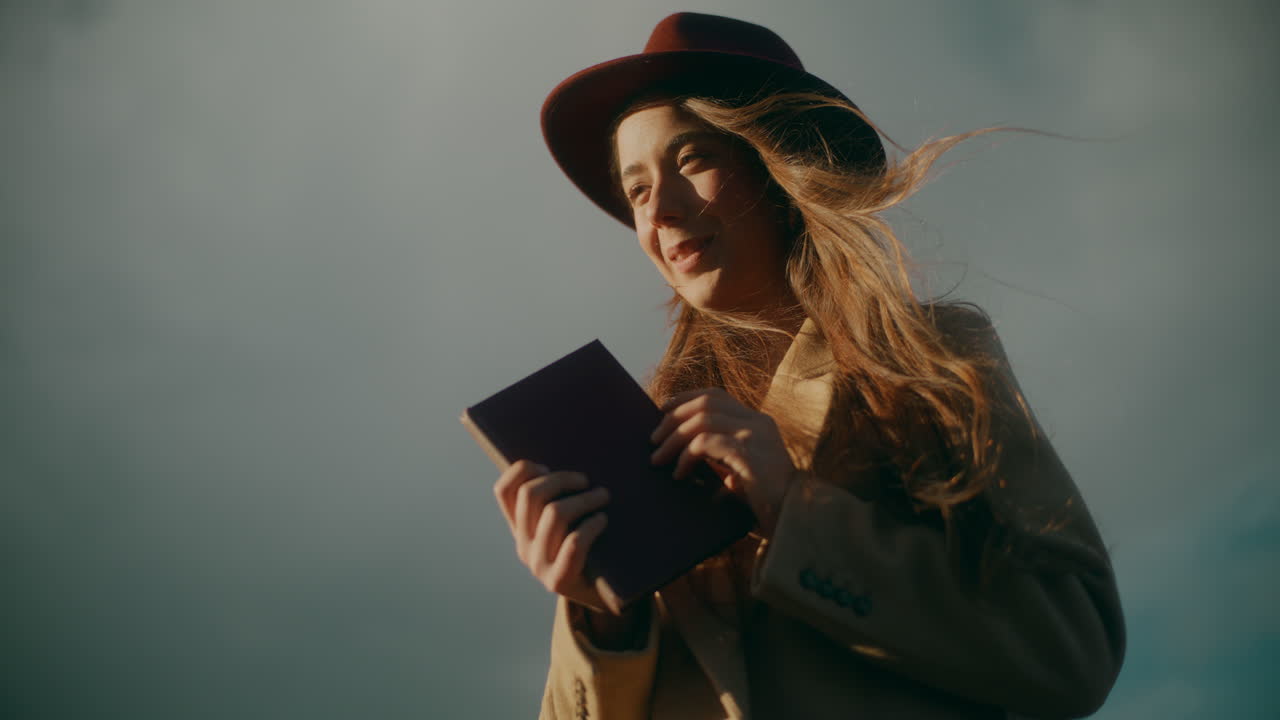 retrato de mujer sonriente