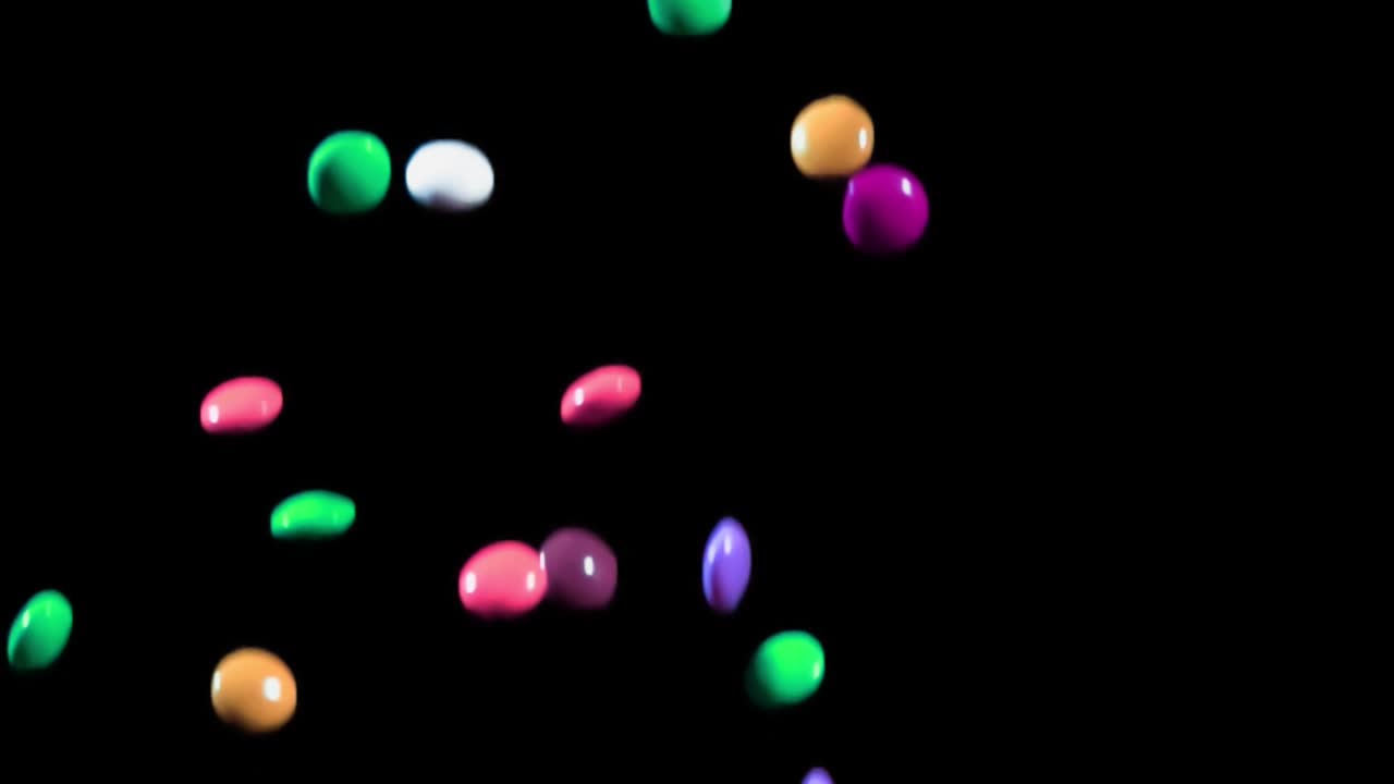 레인보우 샤워 슬로우 모션