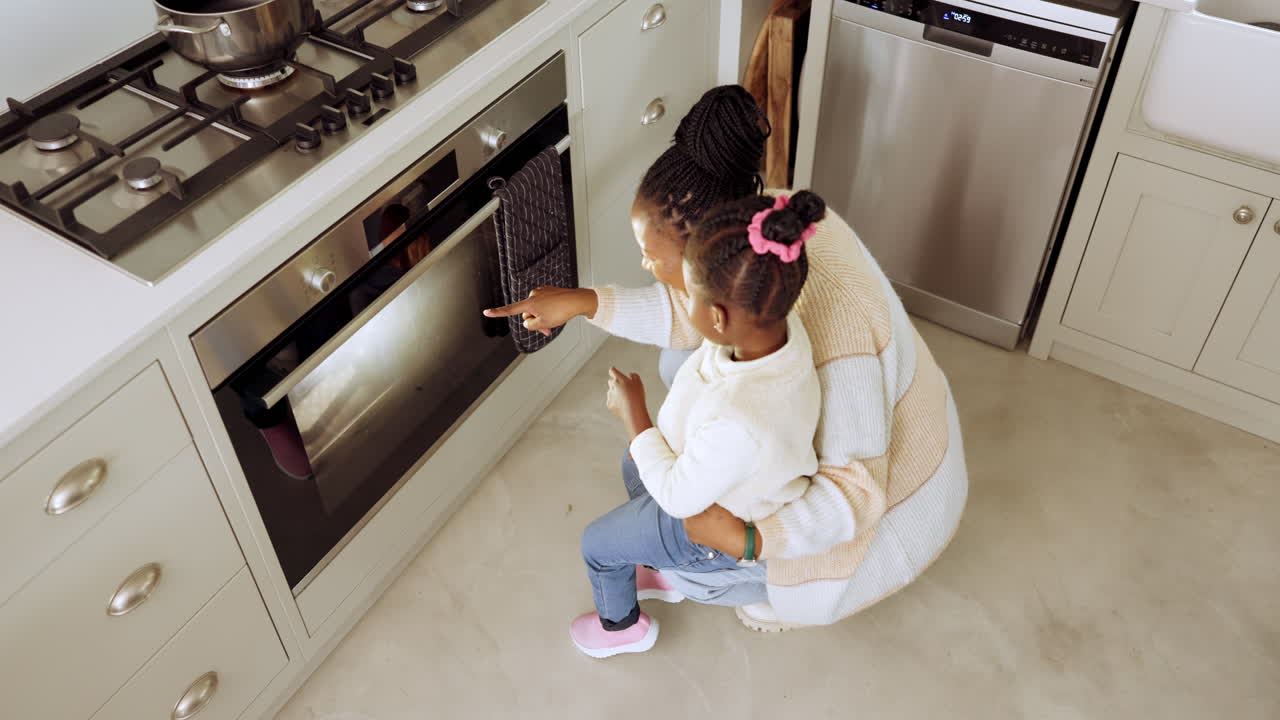 Cucina, indicando e forno per cucina familiare
