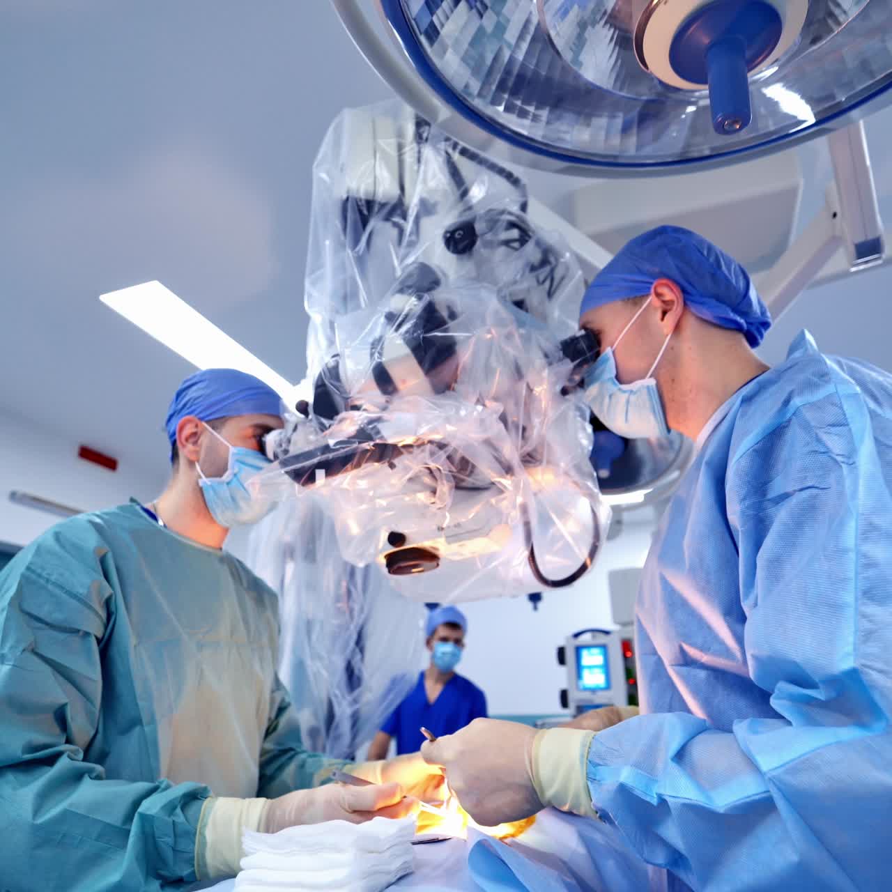 Emergency operation room in the hospital