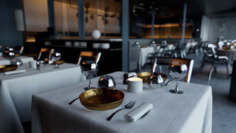 modern restaurant interior