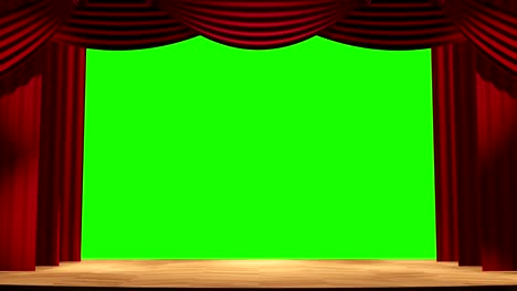 screensaver theatrical transition between frames on a green background. alpha channel, green screen