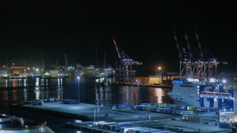 static view of the port