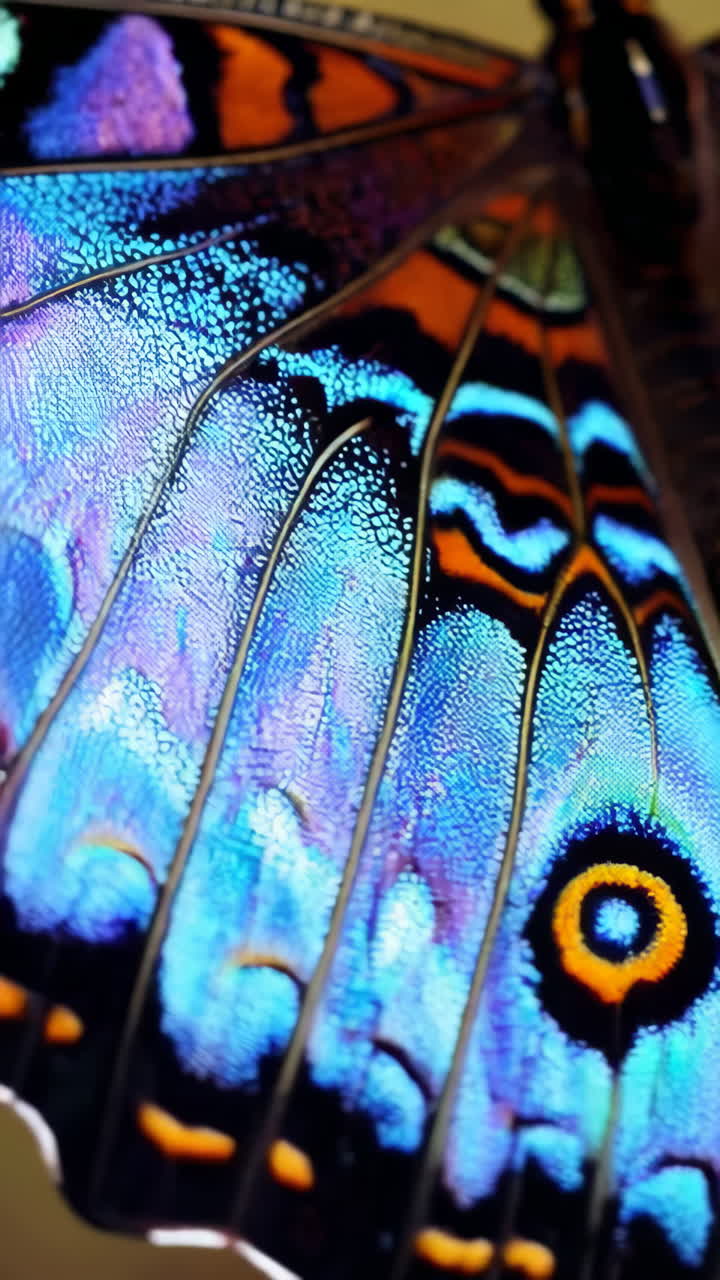 Close-up of a Butterfly's Wings