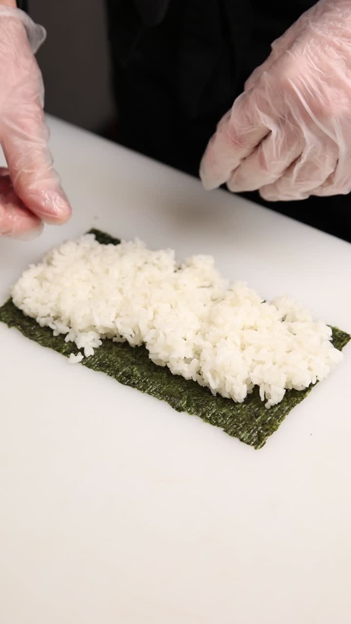 Preparación de sushi