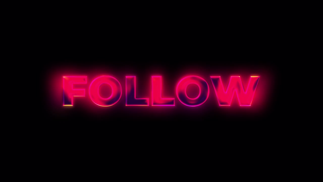 Follow Us Social Media YouTube Overlay