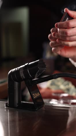 using a zuma grill tool