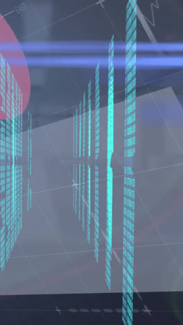 Animation-of-statistics,-data-processing-and-biometric-fingerprints