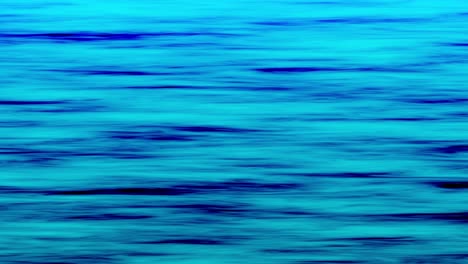 animación de agua de mar con tono azul
