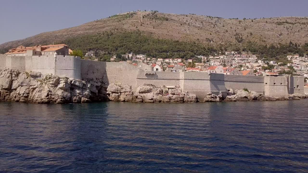 antena: fuerte de dubrovnik en croacia