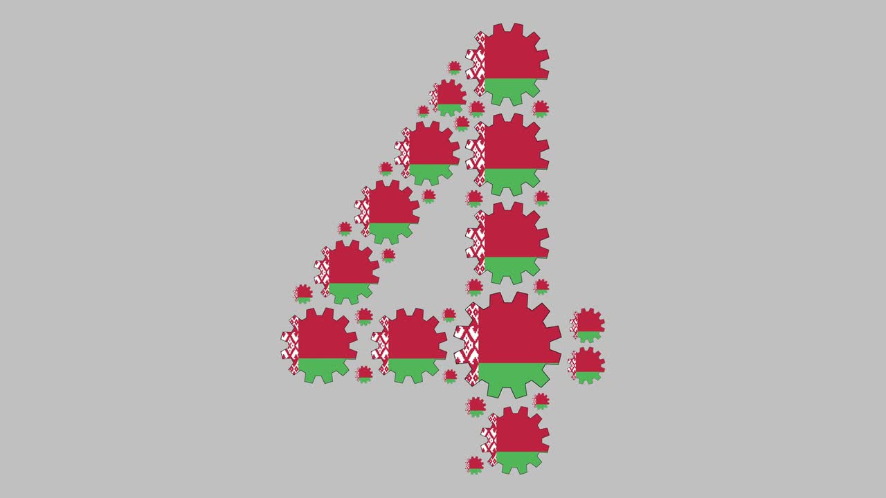 número cuatro de bielorrusia