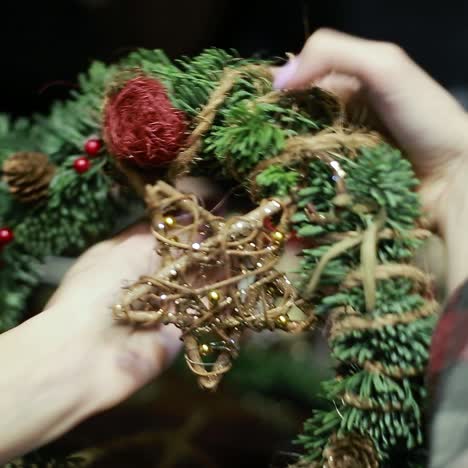 decoraciones de árboles de navidad hechas a mano