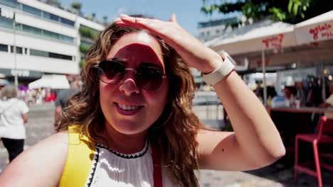 greek travel diary: influencer in athens city