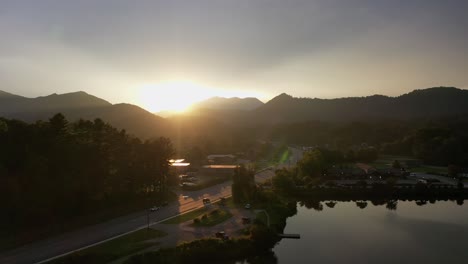 Sonnenuntergang-Im-North-Carolina-Valley