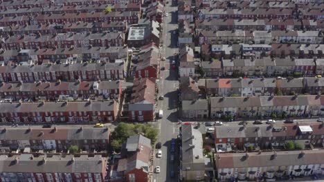 drone shot sweeping across wavertree housing estate 10