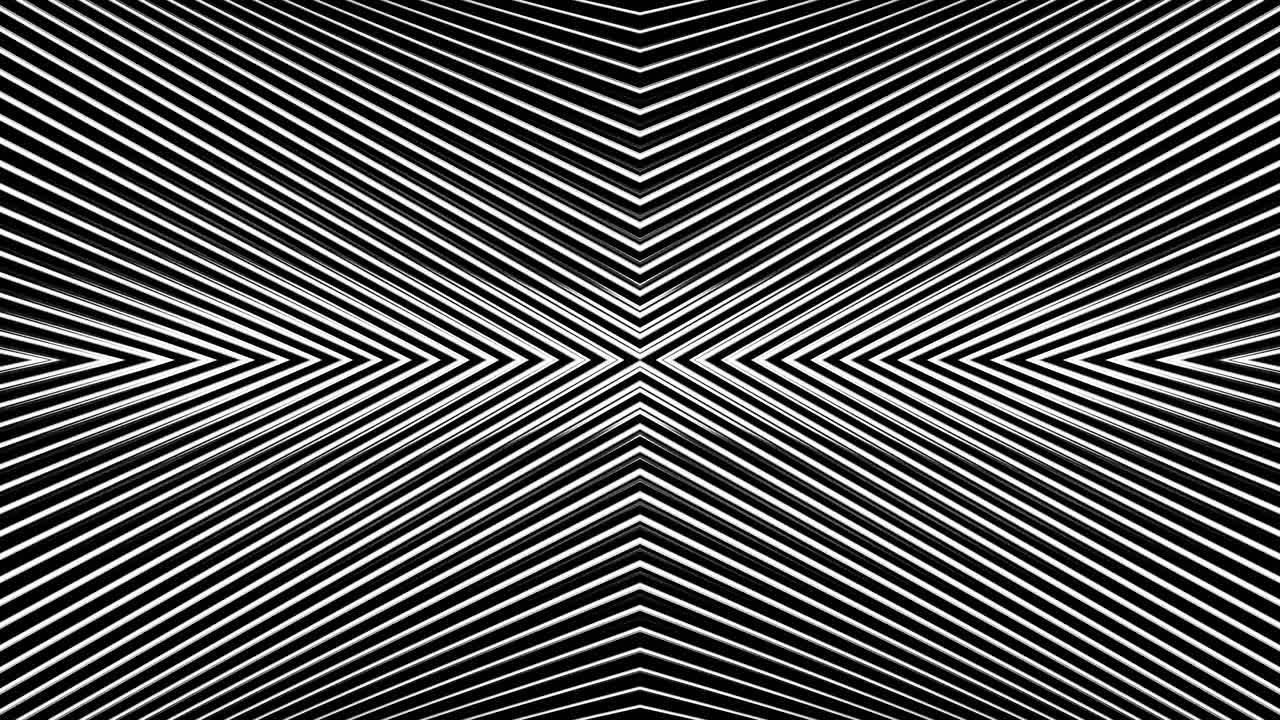 Abstract Black and White Geometric Pattern
