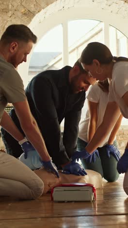 CPR Training Session