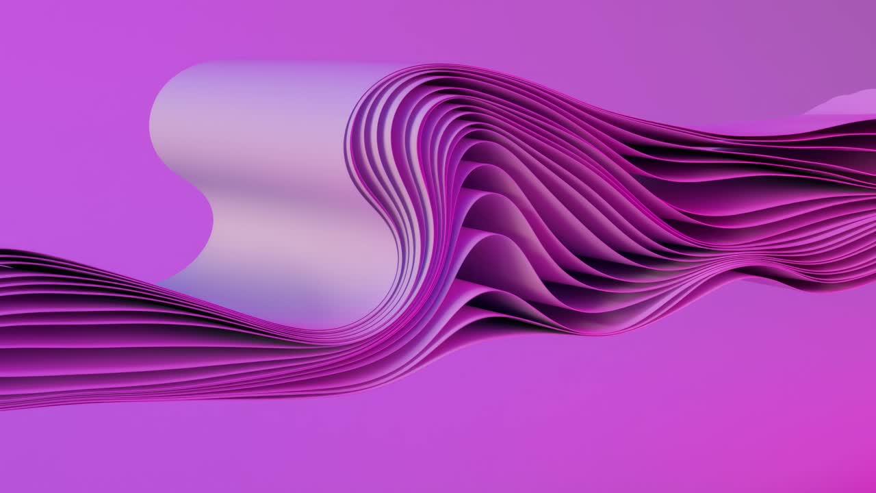 추상적인 보라색 파동 디자인