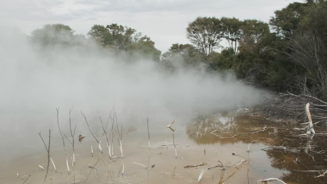 Kuirau Park is located in the city of Rotorua, New Zealand. It is famous for its volcanic activity including this local park.