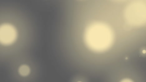 animation of light spots moving on black background