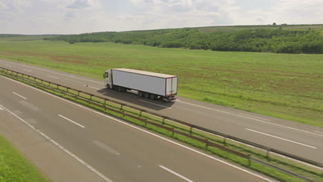 truck on highway