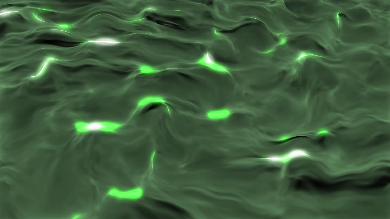 Abstract background of water waves with neon illumination
