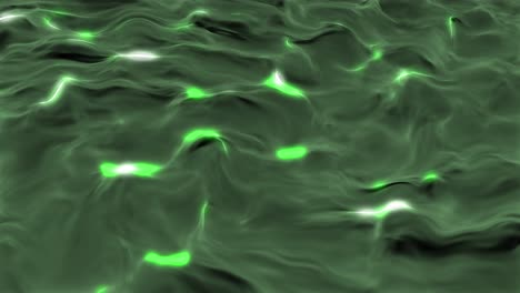 abstract background of water waves with neon illumination