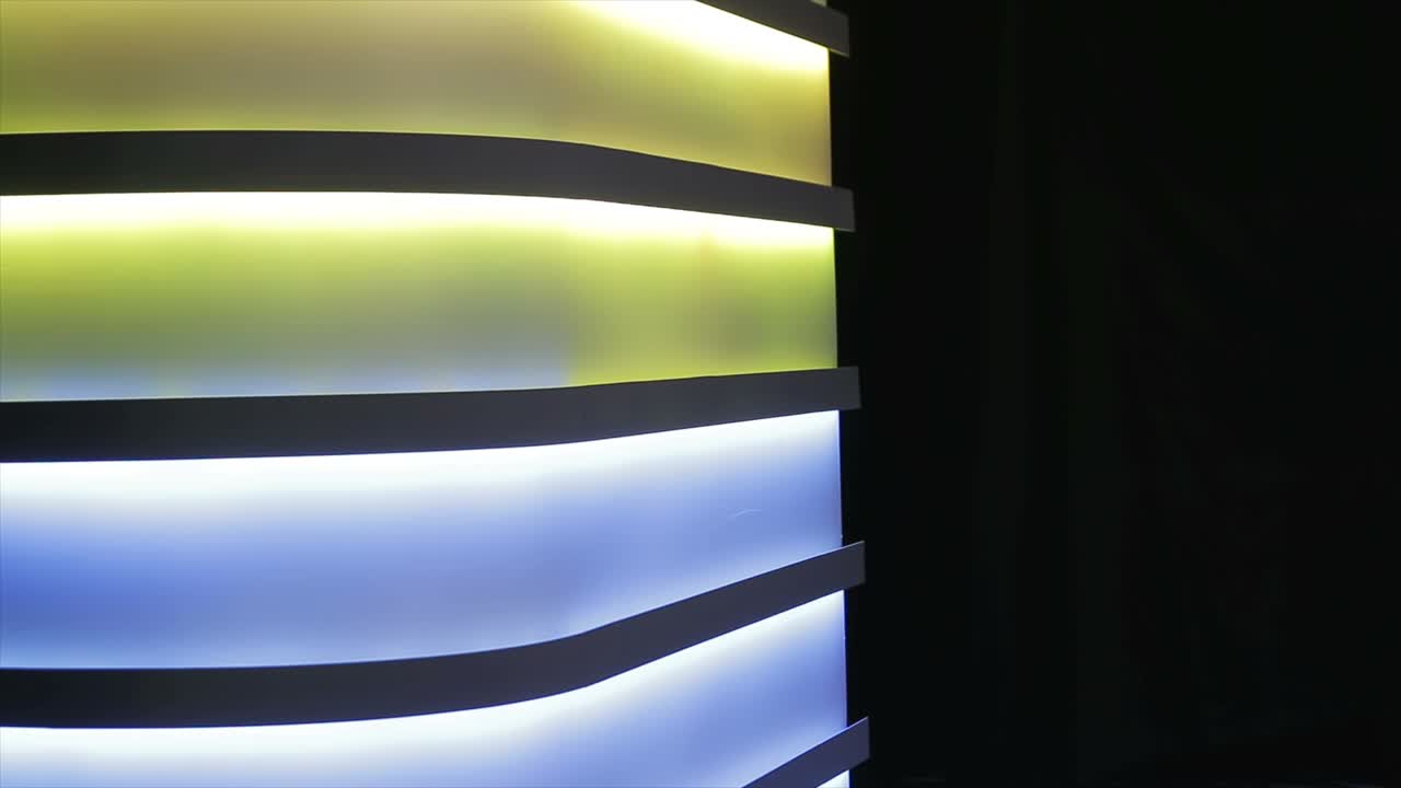 luces de pared para la decoración del escenario