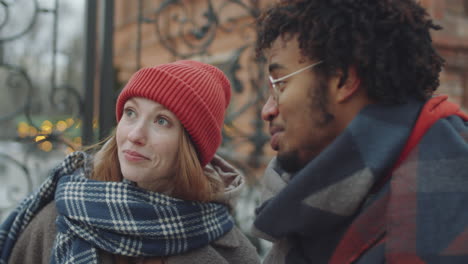 couple in winter