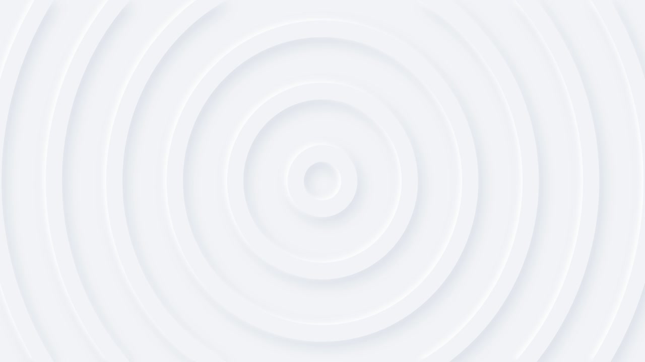 círculos blancos abstractos con sombra suave. fondo en relieve limpio en 3d.