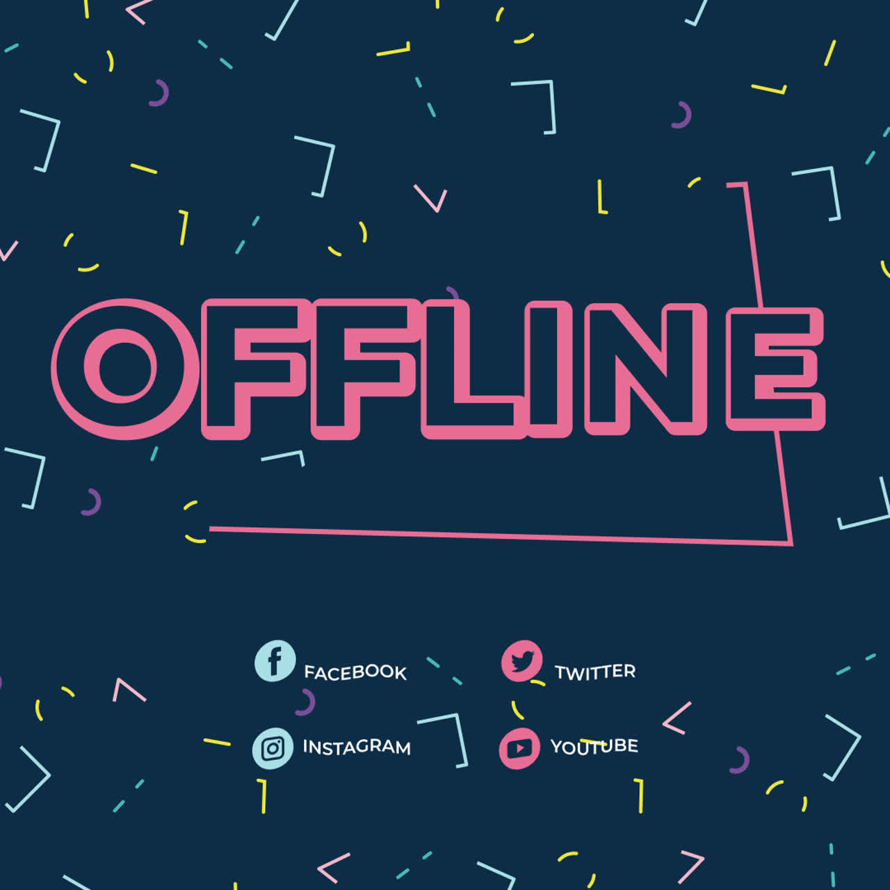 오프라인 소셜 미디어 상태