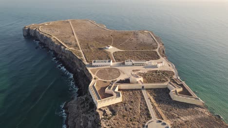 sagres fortress, unique sea fort in algarve, portugal