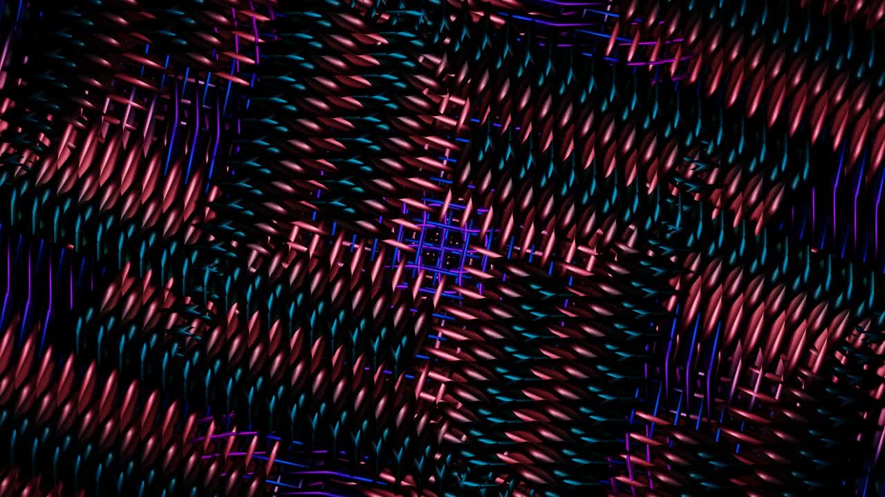 Abstract Multicolored VJ Loop Pattern Animation