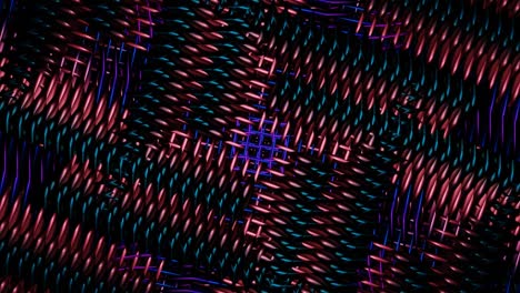 animación abstracta de patrón de bucle de vj multicolor