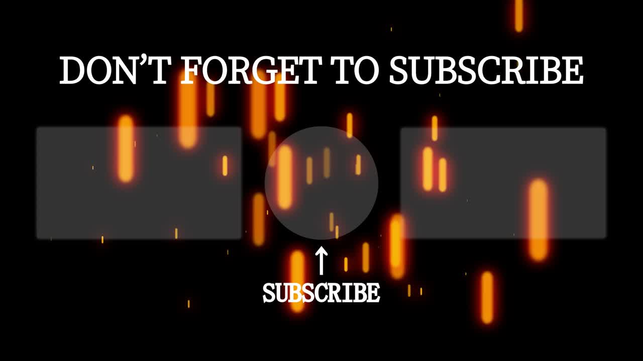 iluminación del objeto tarjeta final pantalla final gráficos de movimiento