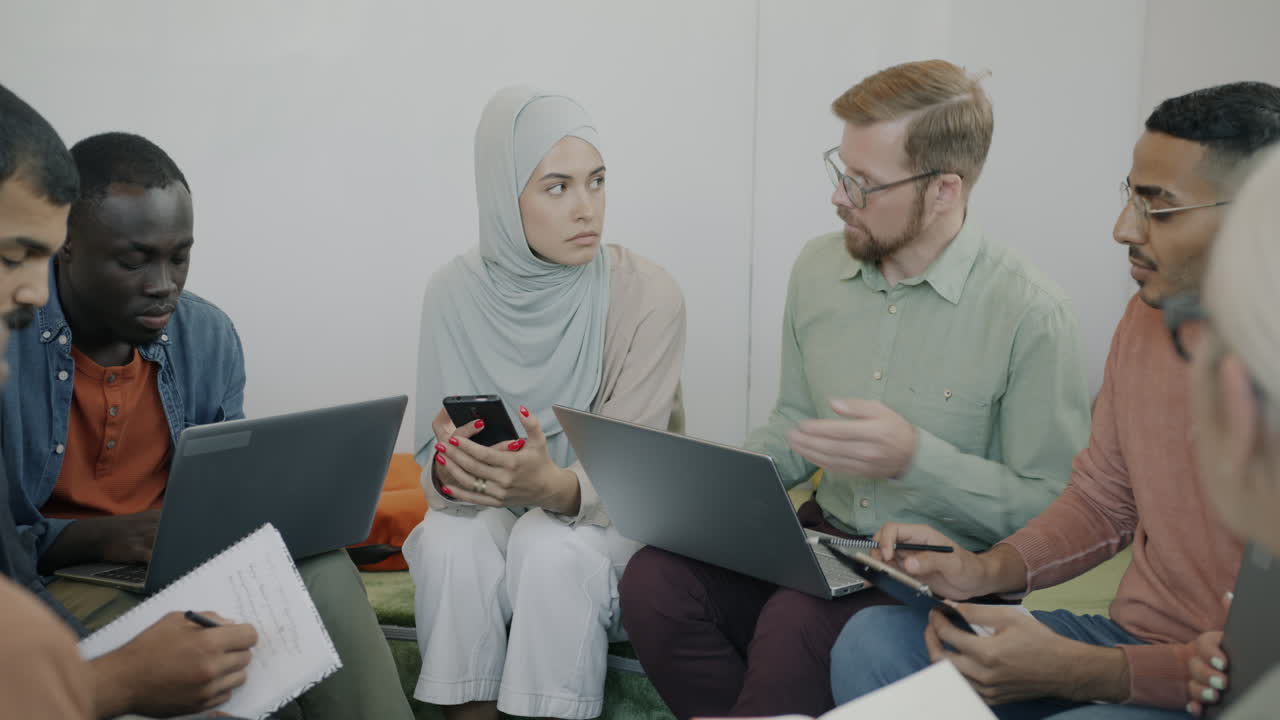 Diverse Group in a Meeting
