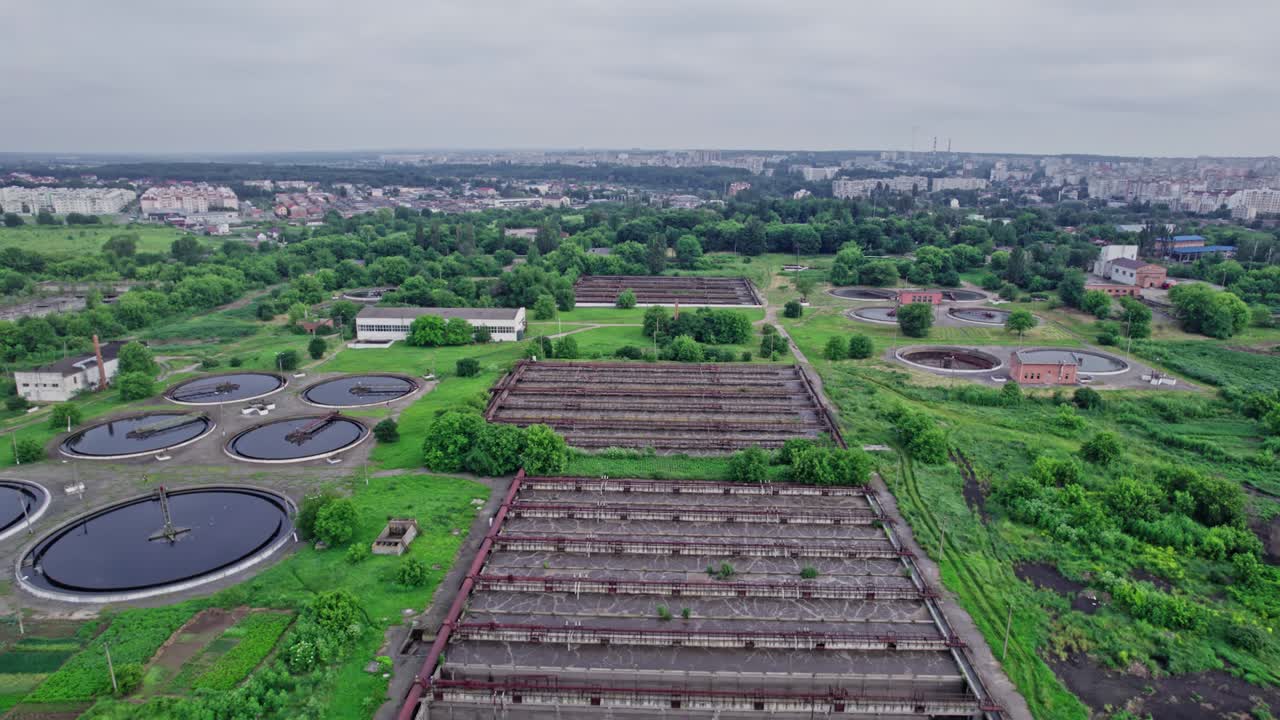 하수처리장 조감도