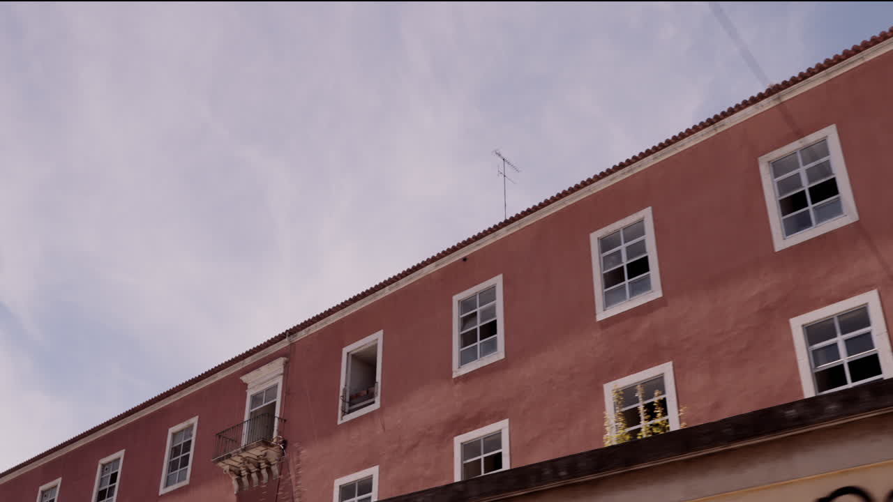 Old Red Building Facade