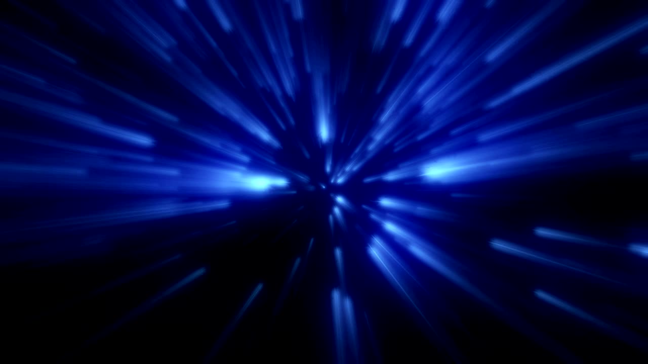 Blue explosive flower light background