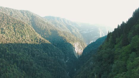 mountain valley scenery