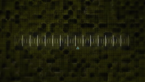 animation of measurement scale against abstract textured green background